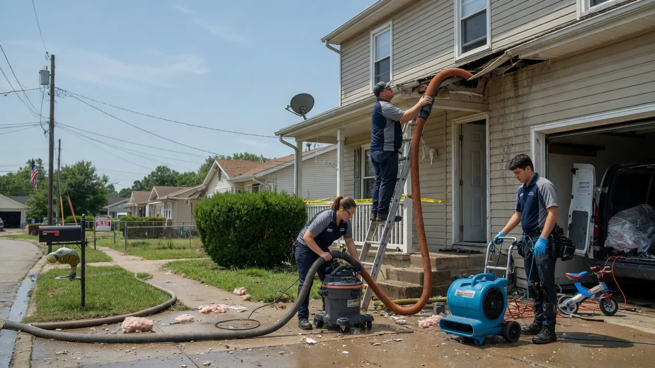 Water Damage Restoration in New Sharon, ME near me